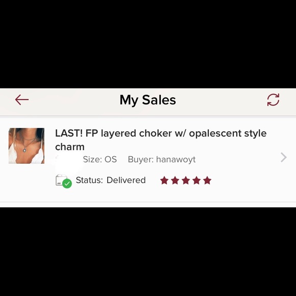 1 restock! NWT opalescent layered choker - Picture 4 of 5